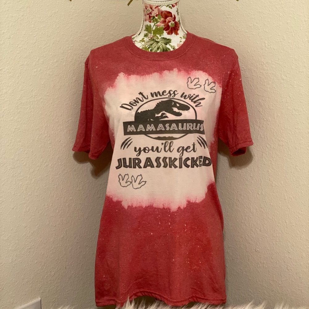 New- Don’t mess with mamasaurus tee shirt